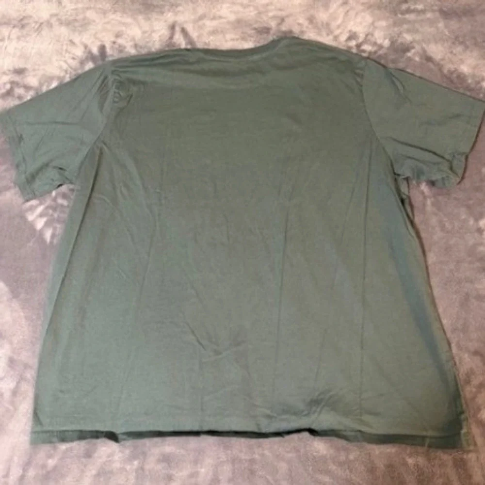 Levi's T-Shirt Mens XXL Relaxed Olive Green Graphic Logo EUC